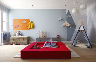 Large playroom by Kia Designs