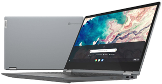 Lenovo IdeaPad Chromebook Flex 5 Back and Laptop Mode