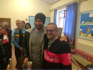 Andy Birdsall and Bradley Wiggins