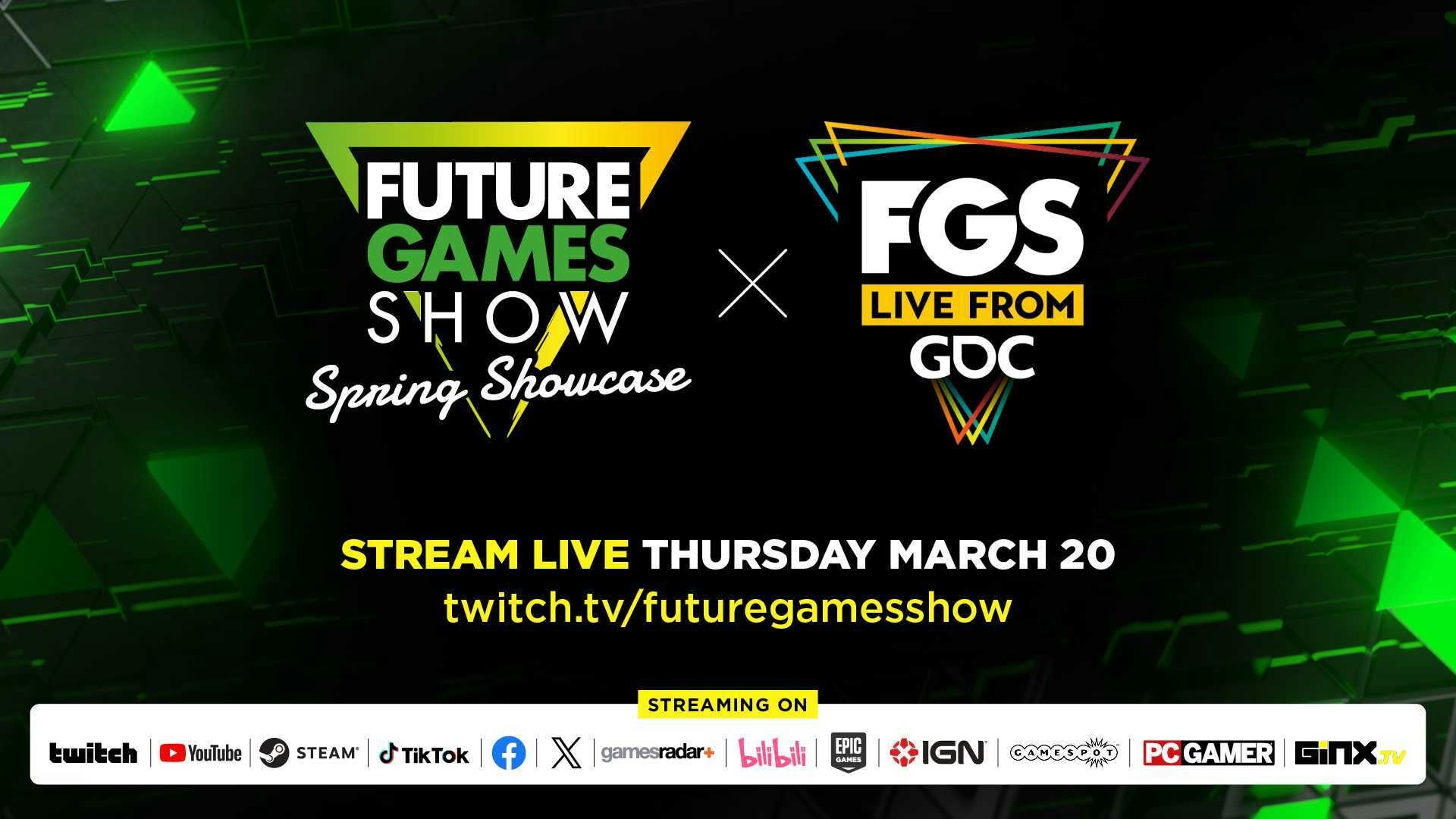 The Future Games Show Spring Showcase takes place on March 20 at 4 pm ET.