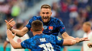 Who is Milan Skriniar's wife?