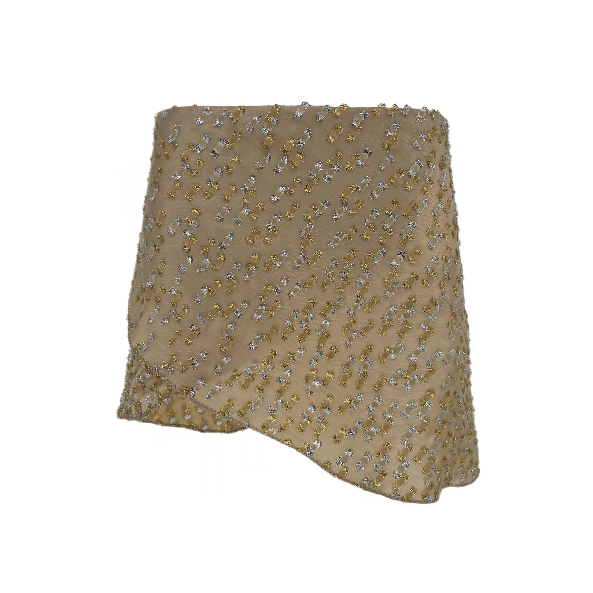 The Martha Skirt in Disco Silk - 23