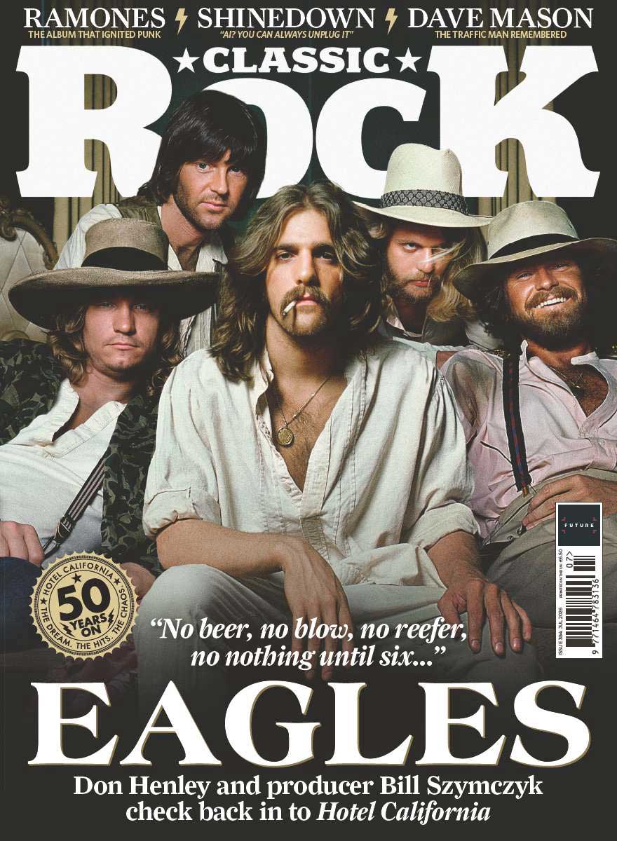 The cover of Classic Rock 256, featuring Eagles