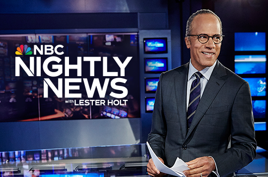 Lester Holt, anchor of NBC Nightly News