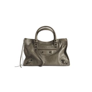 Balenciaga Le City Medium Bag in Army Green