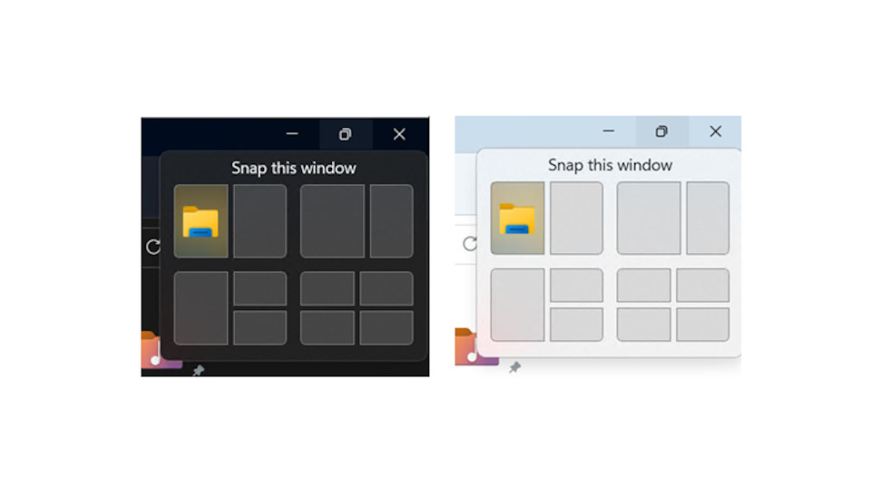 Windows 11 Preview Snap Changes