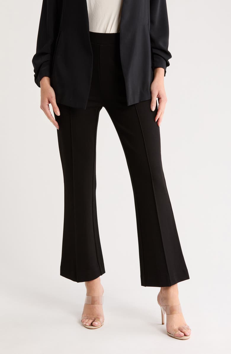 Fitted Flare Pintuck Pants