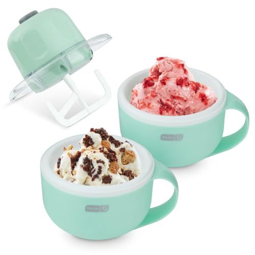 DASH My Mug Ice Cream Maker 2 Pack Bundle