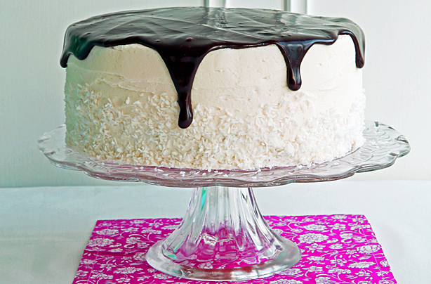 BOUNTY CAKE  HOW TO MAKE BOUNTY CAKE  COCONUT CHOCOLATE CAKE  BOUNTY CAKE  RECIPE  YouTube