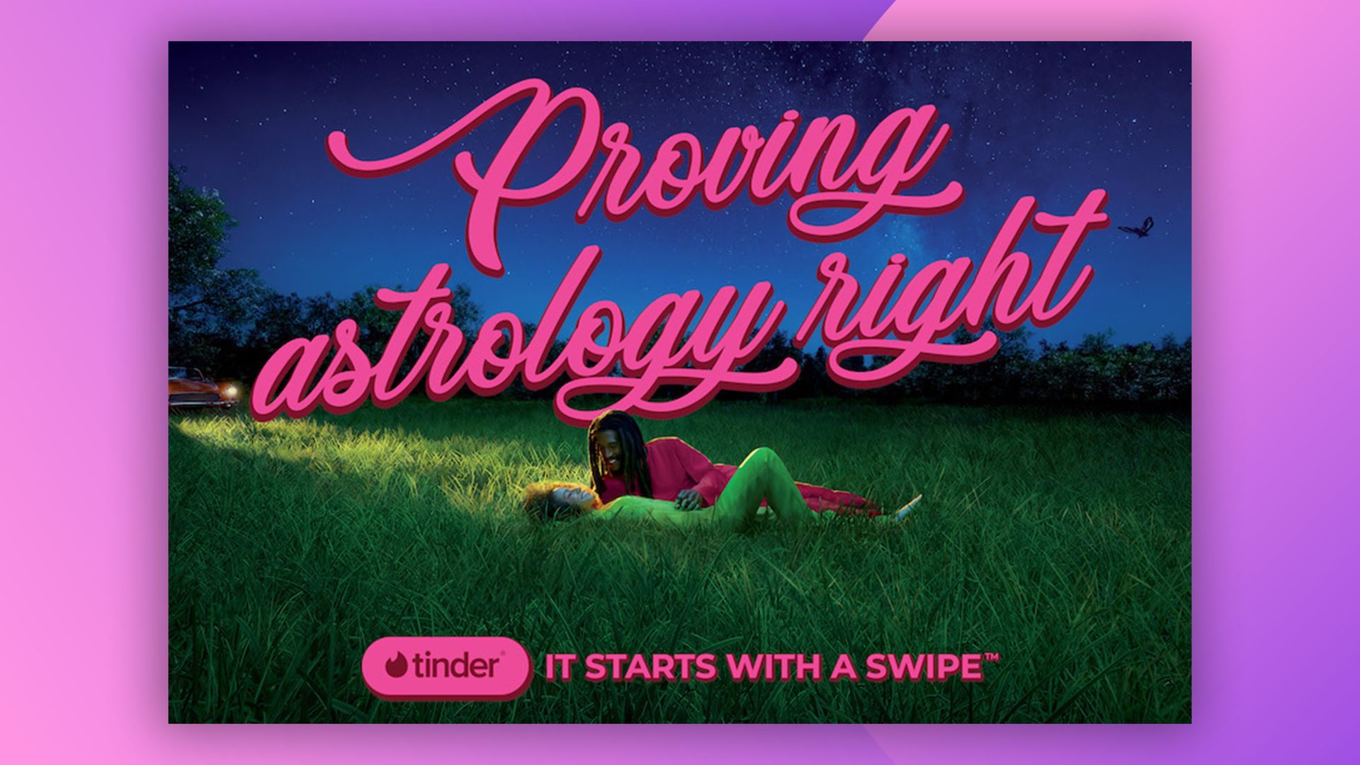 Tinder's first global ad campaign is delightfully maximalist Creative