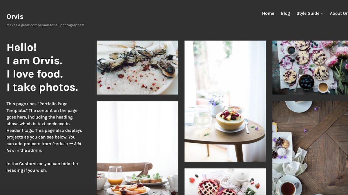 The best free WordPress themes for photographers | Creative Bloq
