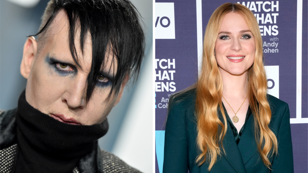 Photos of Marilyn Manson and Evan Rachel Wood