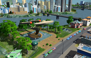 Cities Skylines mod - Enterprise Park