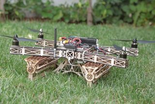 Use your Glowforge to make your very own drone! (Some assembly required.)