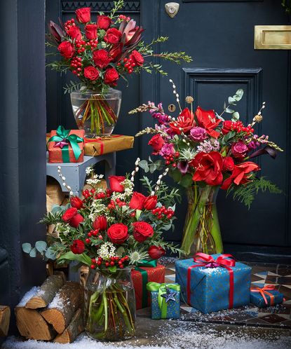 Christmas Flower Arrangements - Flower Magazine