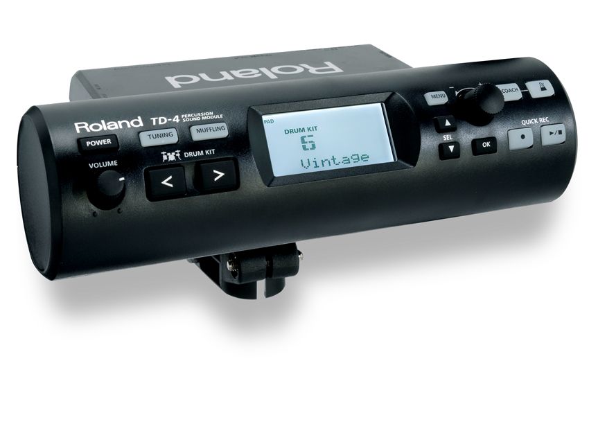The TD-4K brain gives you the option of 25 kits and has an easy to navigate menu to take you through the different options