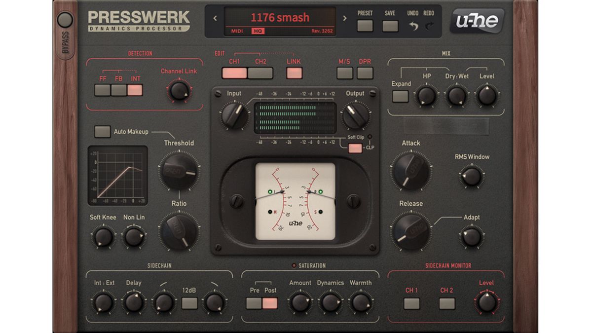 The Non Lin parameter can have an interesting effect on the compression ratio