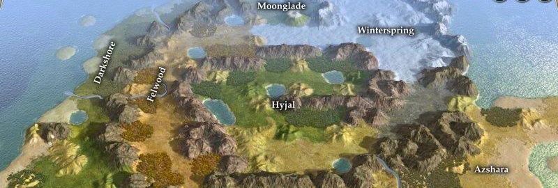Fan made map brings World of Warcraft to Civilization V ... - 800 x 270 jpeg 59kB
