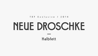 Neue Droschke font