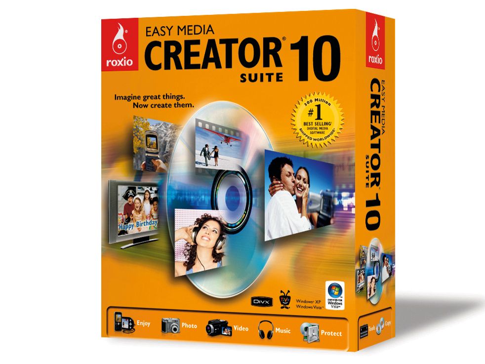 roxio easy cd and dvd creator