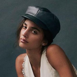 leather hat from Free People