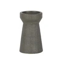 Matte Grey Candle Holder |&nbsp;£2.50 at Dunelm