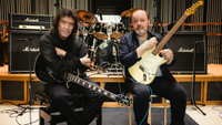 Prog guitarists Steve Hackett and Steve Rothery