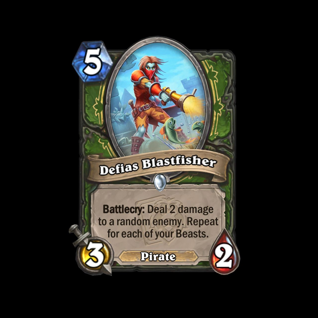 Hearthstone Deadmines mini-set common card