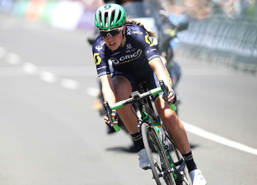 Jessica Allen (Orica-Scott) goes solo