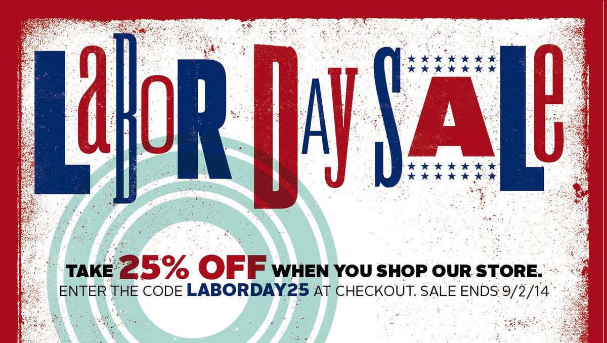 Labor Day Sale Get 25 Percent Off Everything at Guitar World's Online