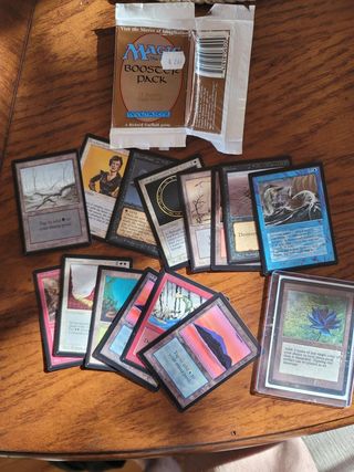 An image of beta Magic: The Gathering cards
