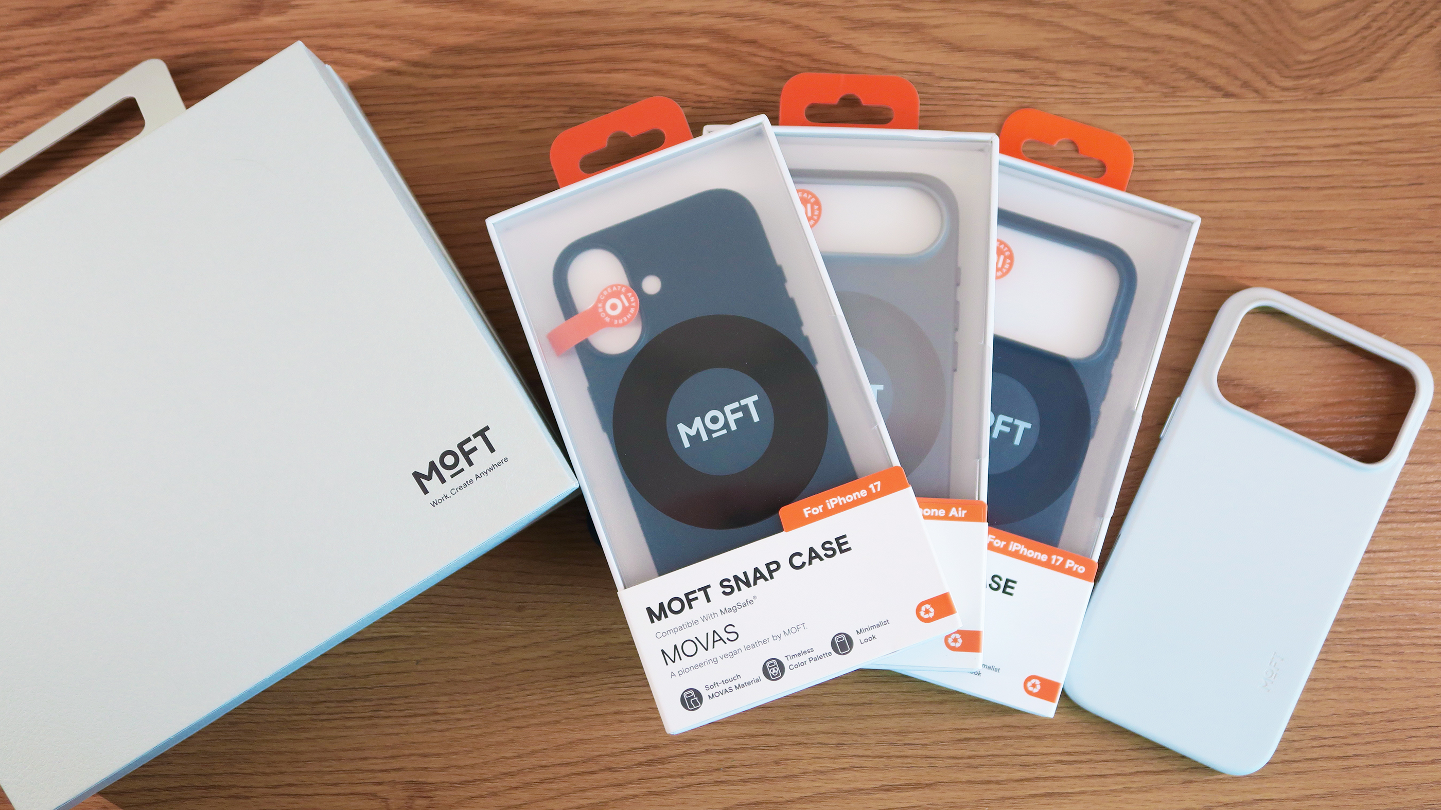 iPhone 17 series case roundup Moft Snap Studio