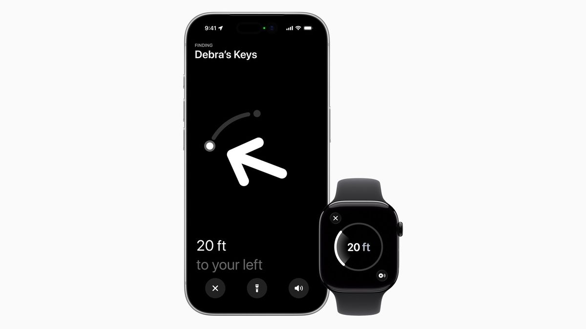 Precision Finding on iPhone and Apple Watch