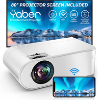 Yaber Wi-Fi Mini Portable Projector