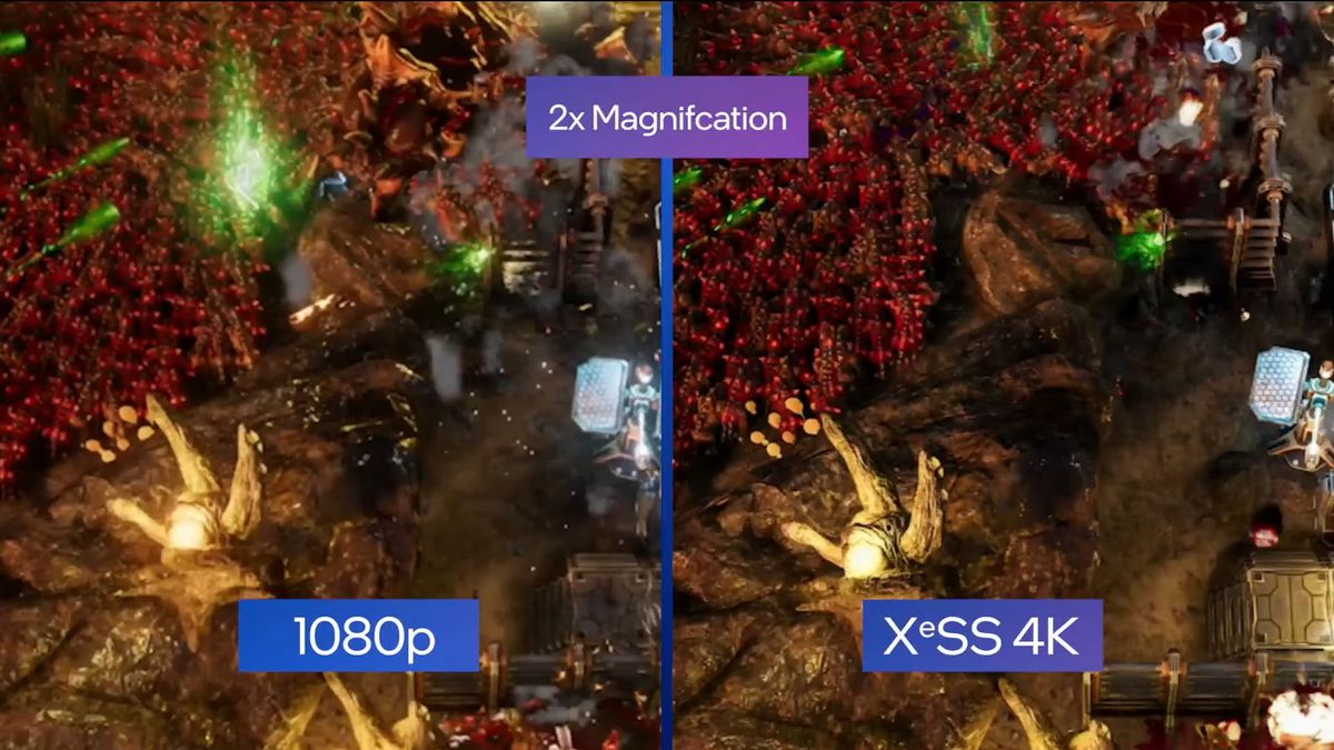 Intel XeSS implementation materials.