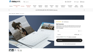 Vistaprint photo calendar