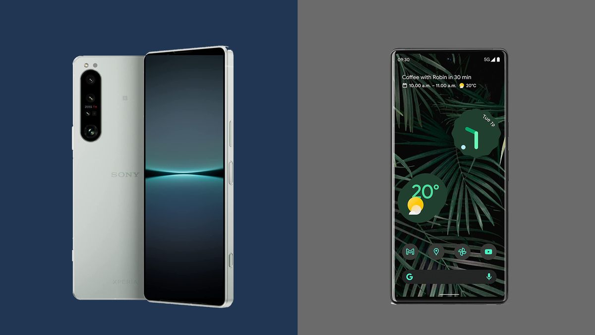 Google Pixel 6 Pro vs Sony Xperia 1 IV: pure accessibility or all mod cons? - TechRadar