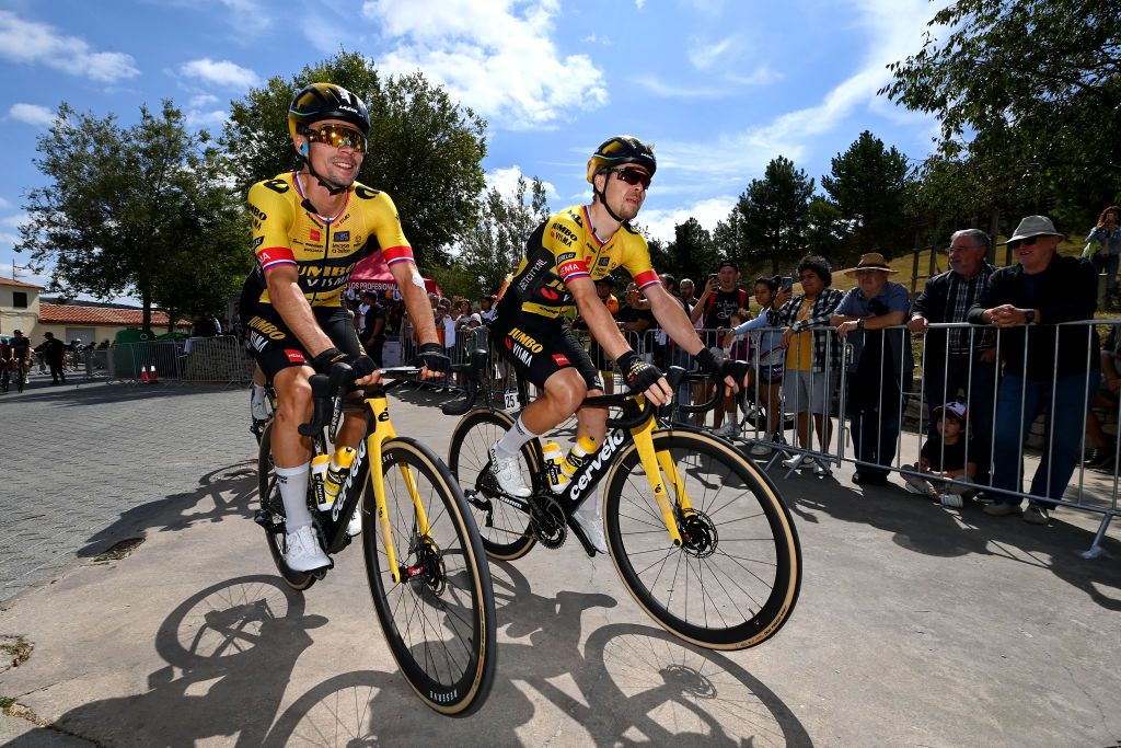 Primoz Roglic and Jan Tratnik