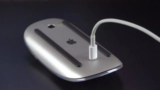 Apple Magic Mouse bottom charging port