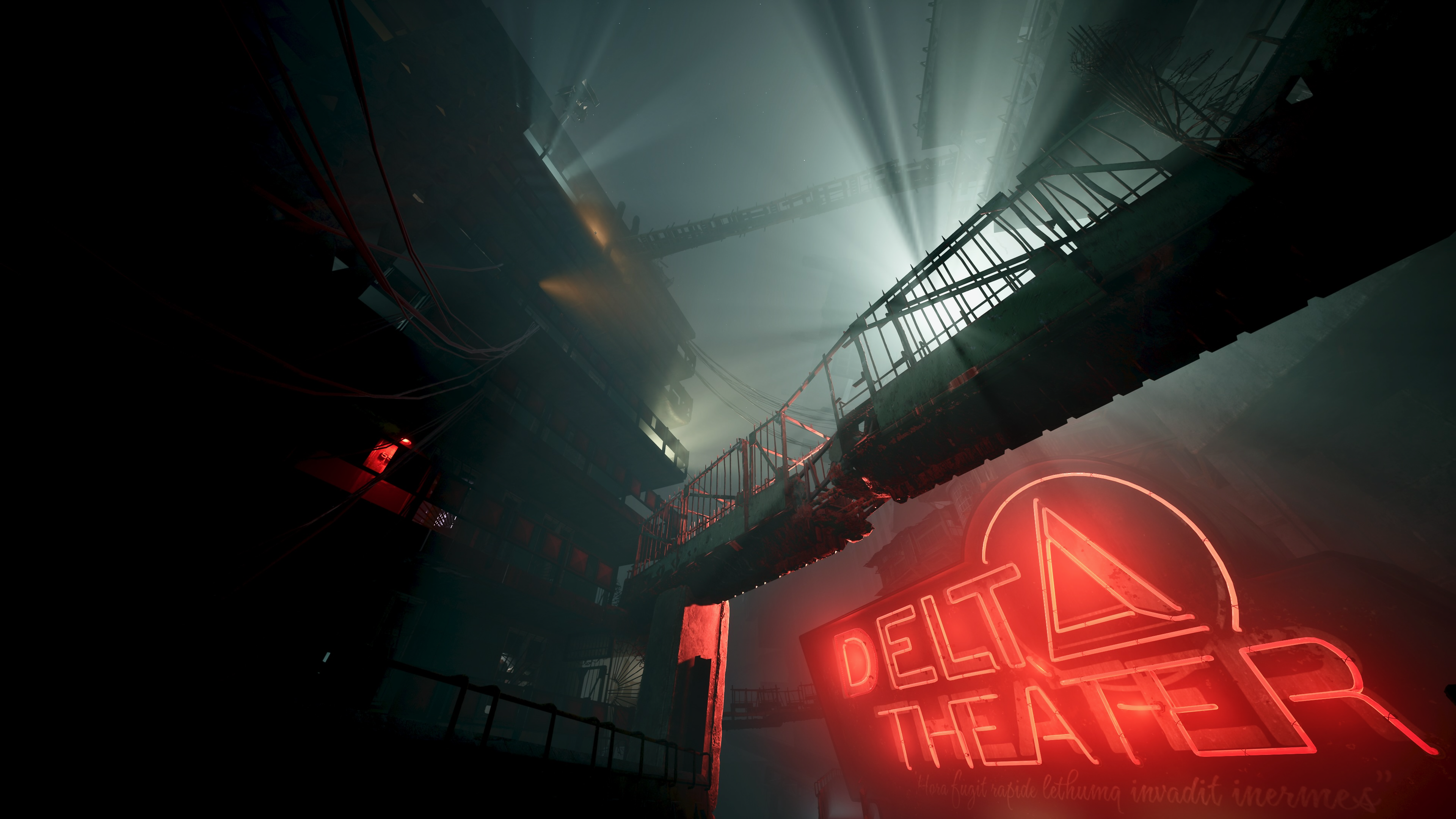 A screenshot shows a broken walkway in the game Sleep Awake