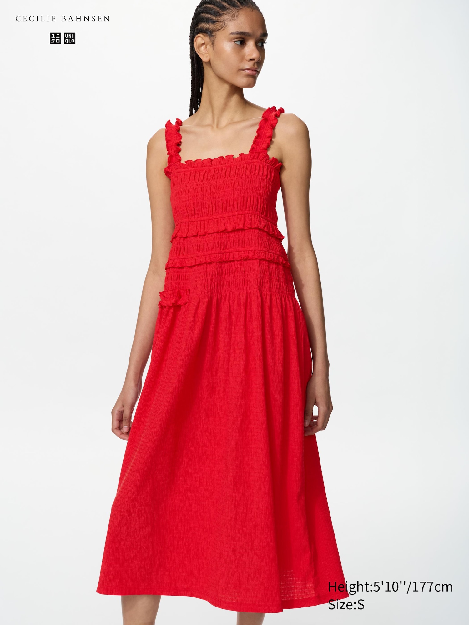 Shirring Dress (Sleeveless)