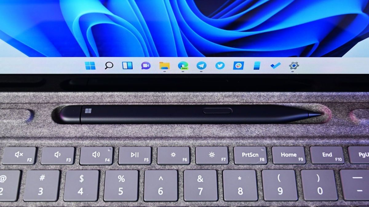 You can feel Windows 11 with the Surface Slim Pen 2 — no need for