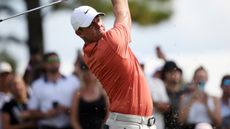 Rory McIlroy take a shot at the Tour Championship