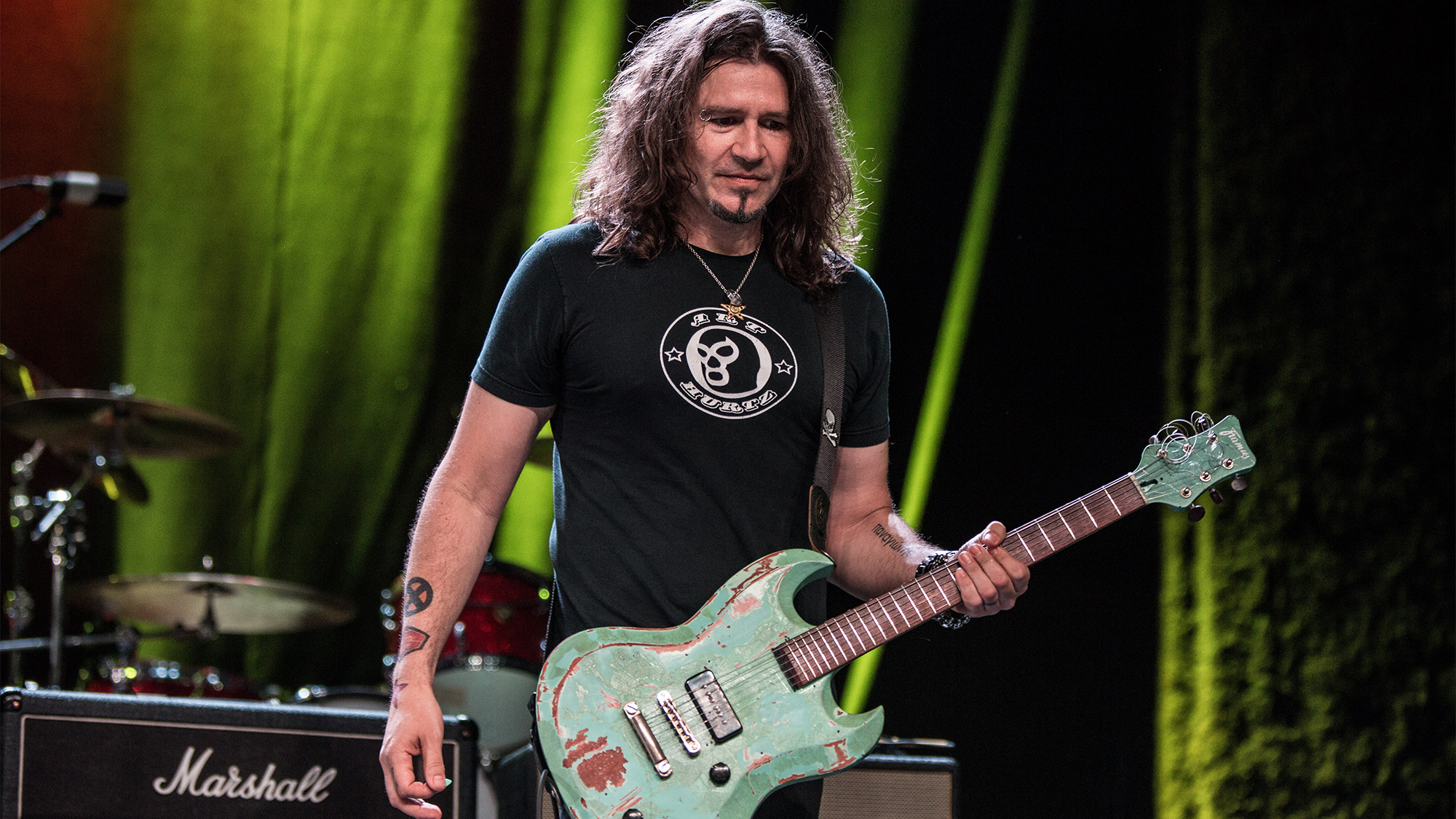 Phil X performs at the Adopt The Arts: Benefit Concert And Auction For Music And Arts Programs In LAUSD Schools at The Fonda Theatre on May 12, 2016 in Los Angeles, California.