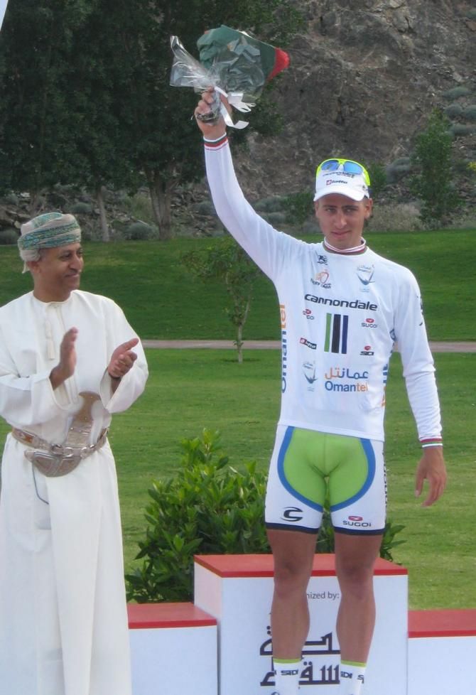 Peter Sagan (Cannondale) is the new leader of the young riders classification