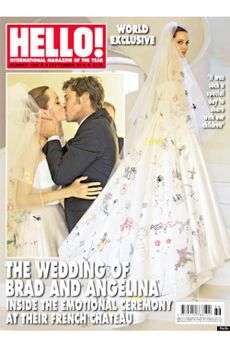 Angelina Jolie wedding dress 