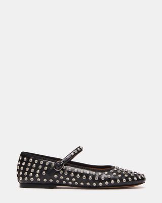 Vinetta Rhinestones Mary Jane Ballet Flat | Women's Flats – Steve Madden