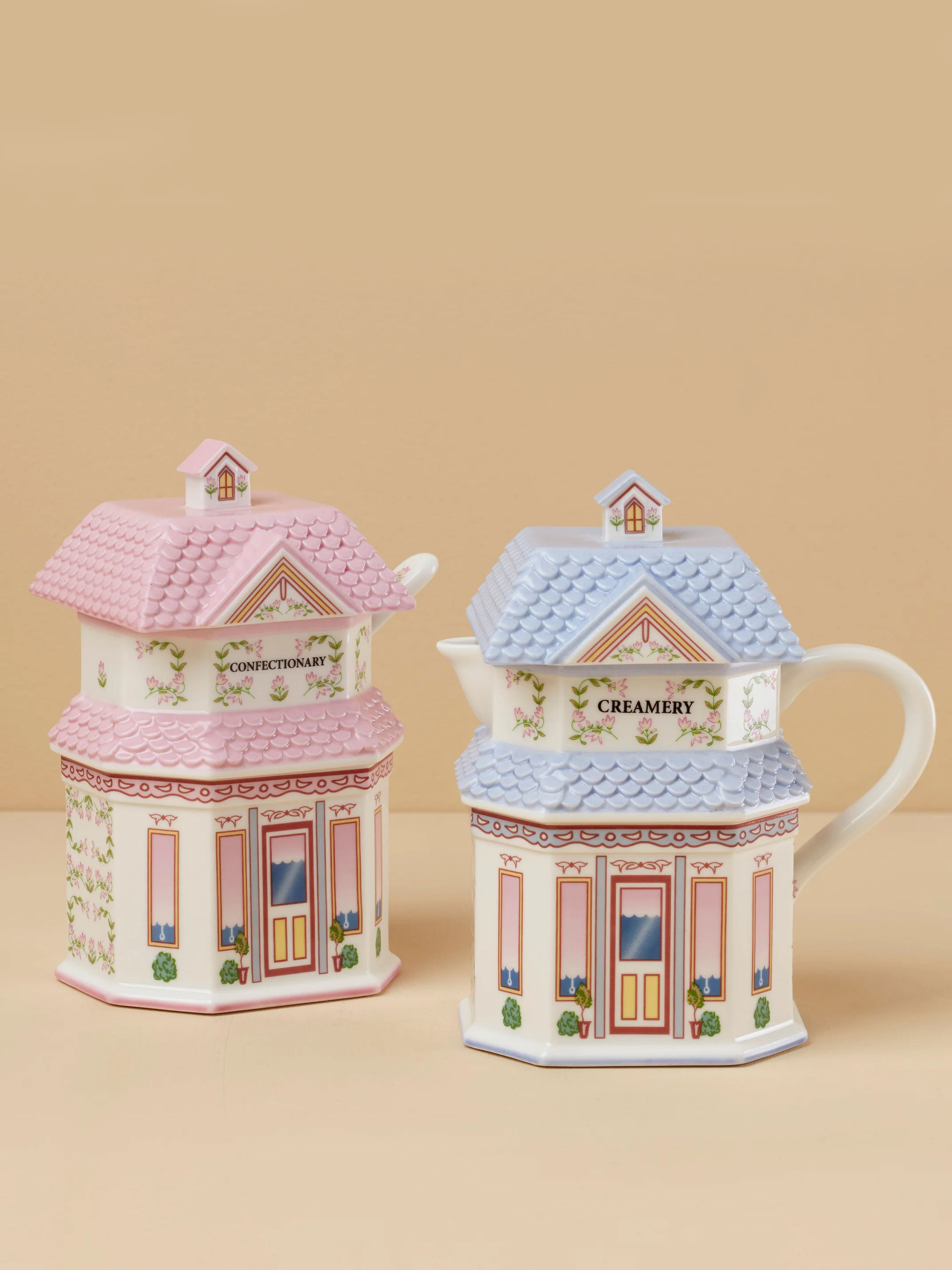 Lenox Village Sugar & Creamer Set