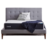 6. Lucid 10 Inch Hybrid Mattress with Bamboo: from