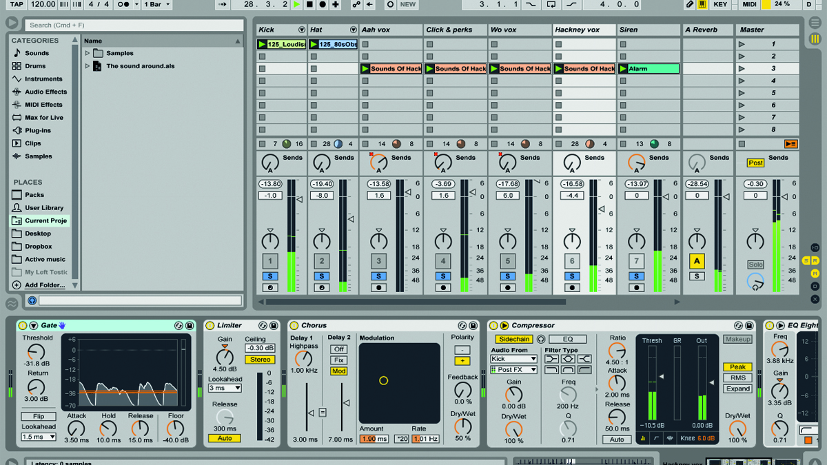 8. The sounds around